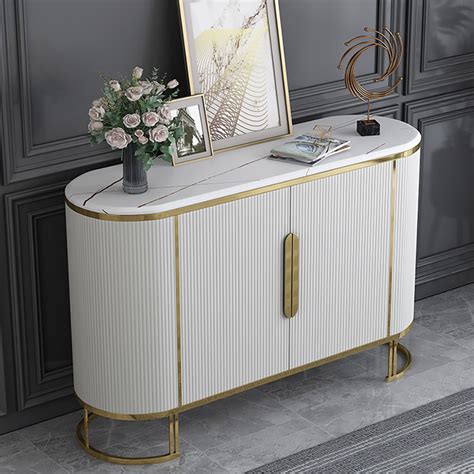 oval steel cabinet|oval sideboard cabinet.